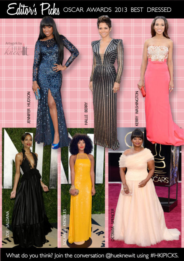 The Oscars 2013 Best Dressed