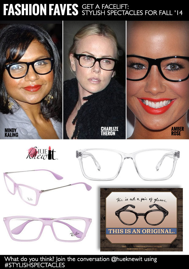 Get A Face Lift: Stylish Spectacles For Fall ’14