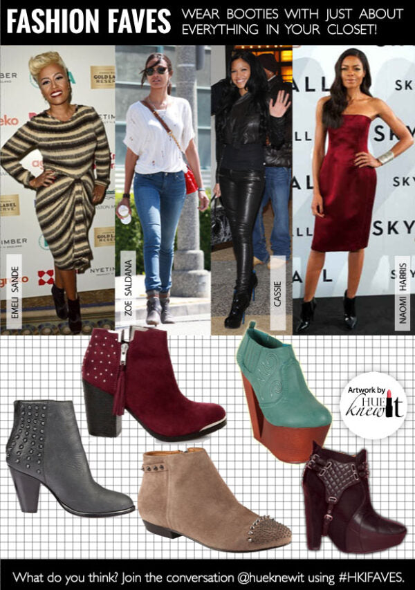 Wear The Booties Shoes Trend With Everything