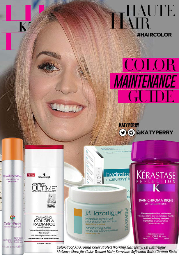 Get Healthy Color Treated Hair Like Katy Perry