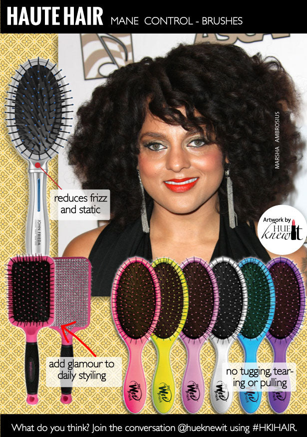 Control Your Mane with Hair Brushes for Black Hair