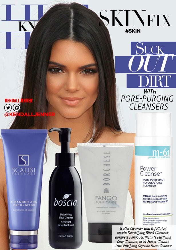 Suck Out Dirt w/These Pore Purging Cleansers