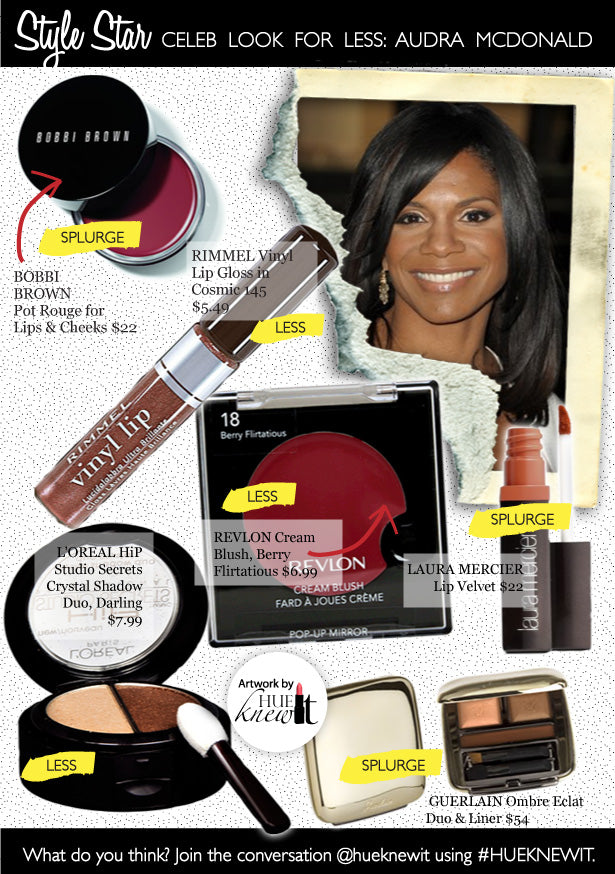 Audra McDonald: Star Style Beauty Products on a Budget