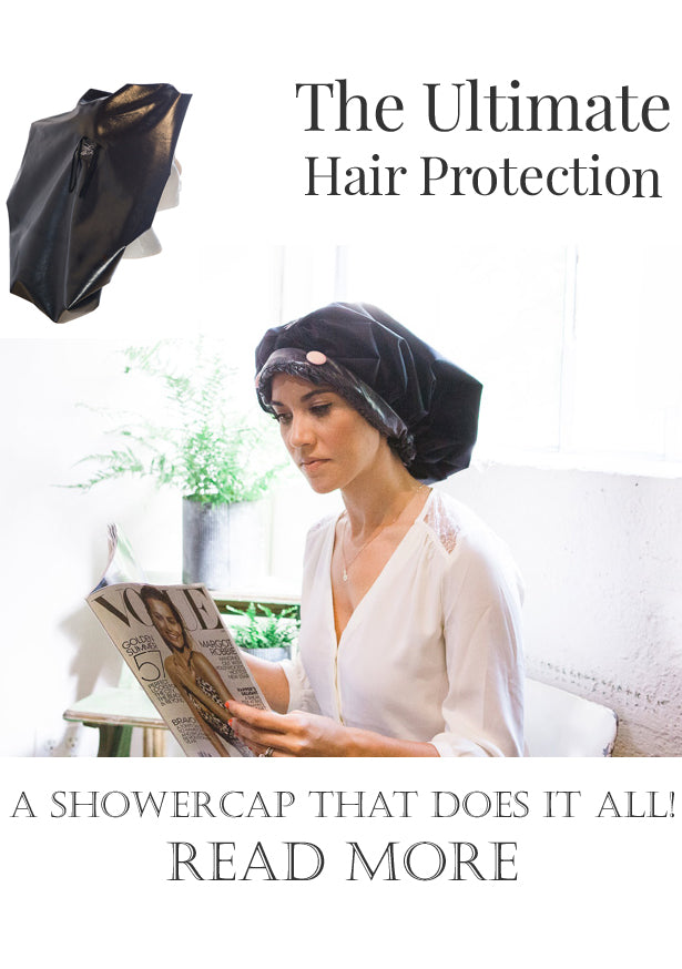 Protect Your Hair in the Shower, Sleep, & Spa!