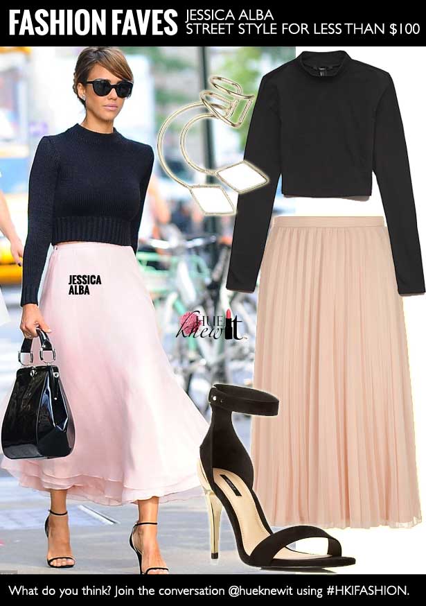 Jessica Alba Street Style For Less Than $100