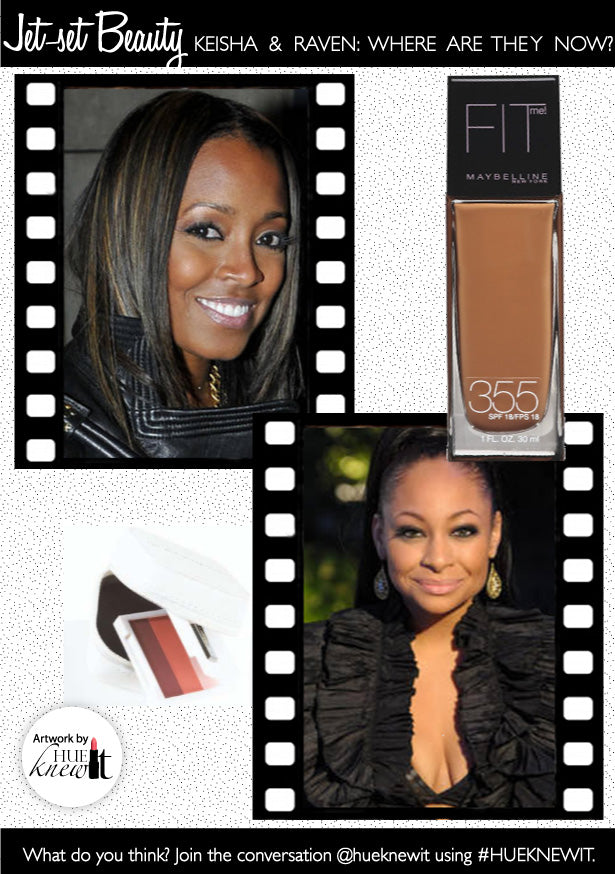 Jet Set Beauty: Actresses Keshia Knight Pulliam & Raven Symone