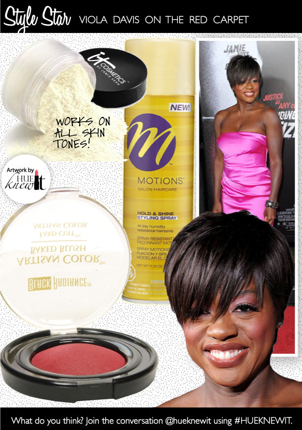 Get The Beauty Look of Viola Davis